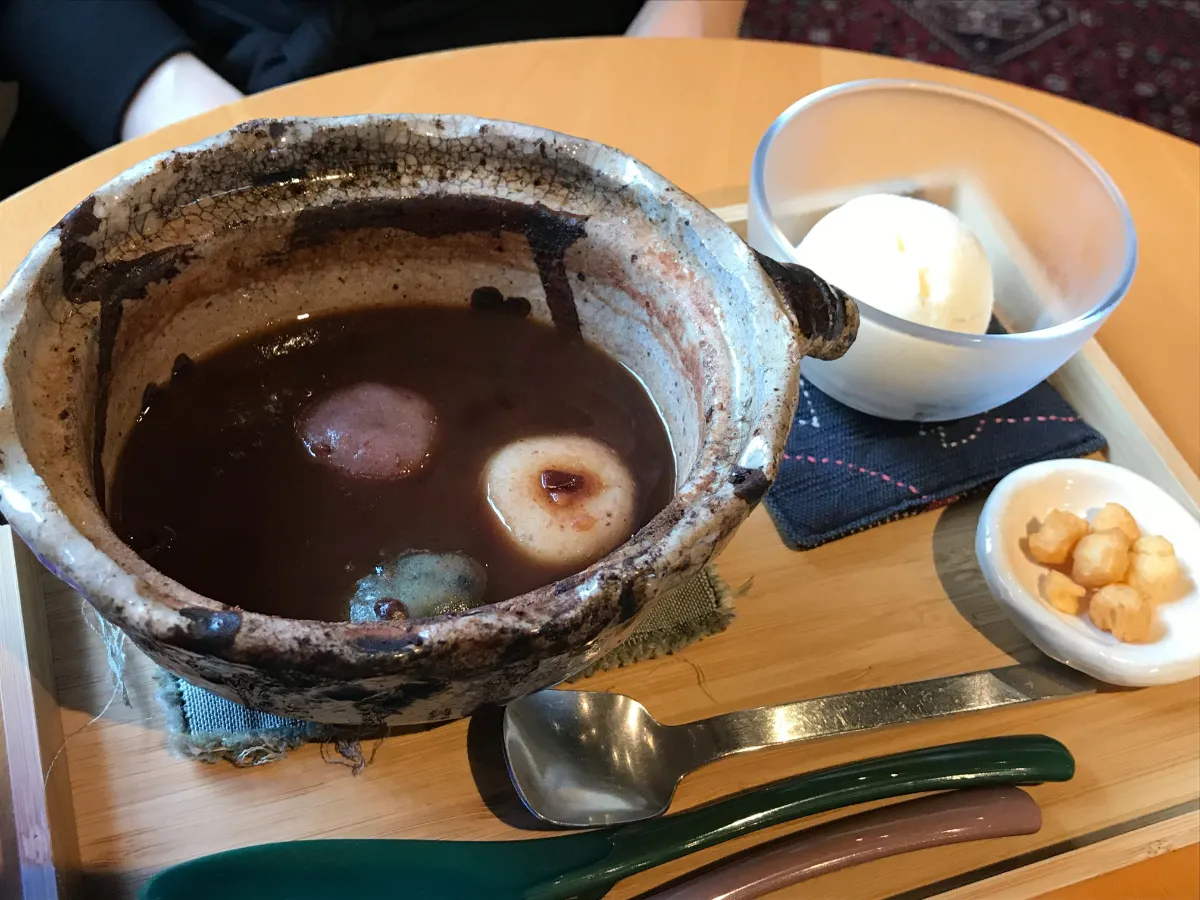 箱根山ぜんざい 800円