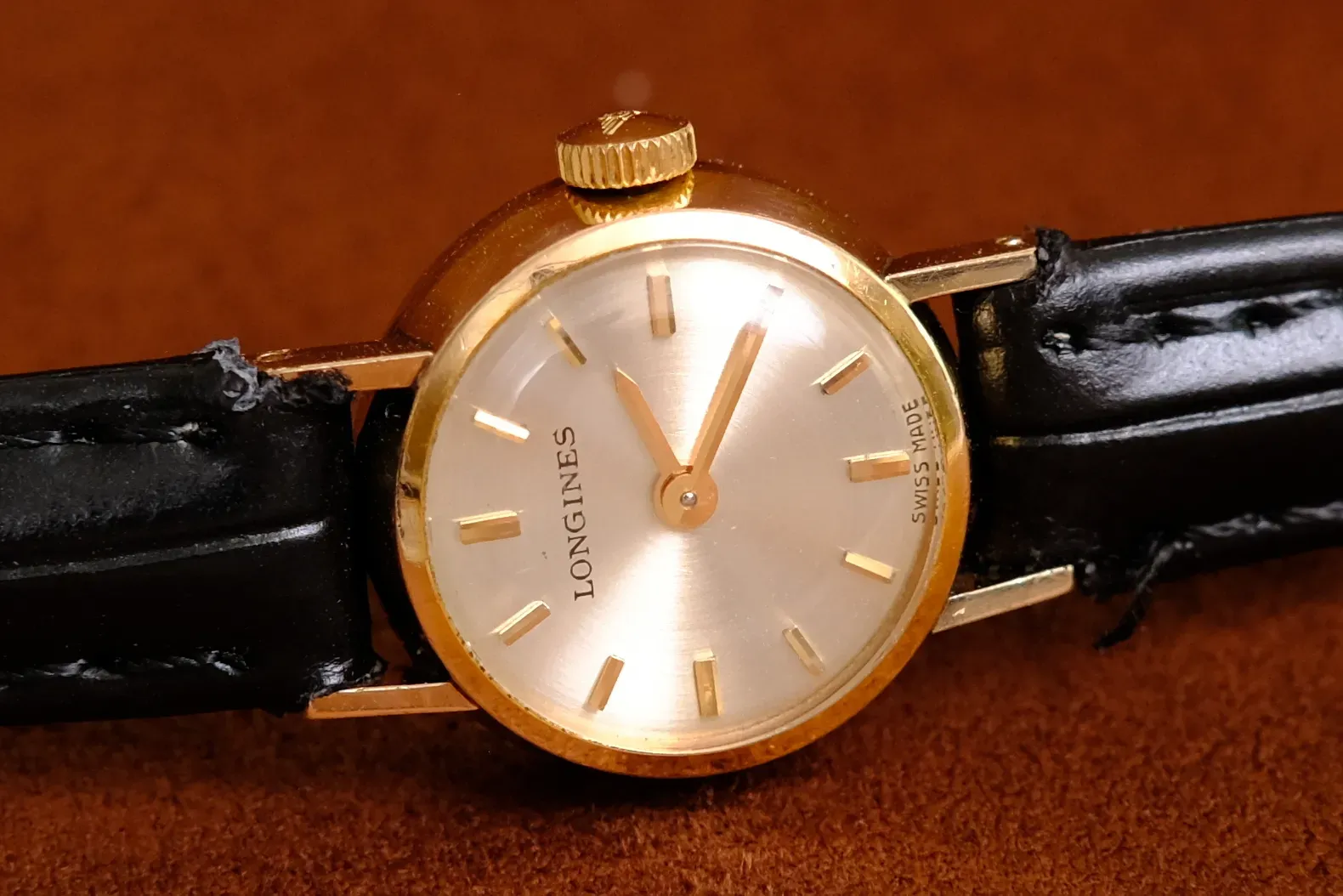 LONGINES 二針 最小型 金鍍金 1967 腕時計【売約済】 LONGINES 二針 最小型 金鍍金 1967 腕時計【売約済】