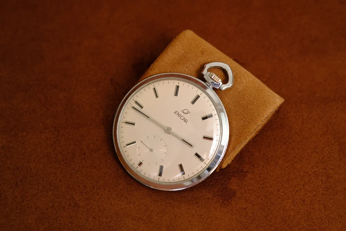 ENICAR 17石 A.R 202 アプライドインデックス 懐中時計【販売中】