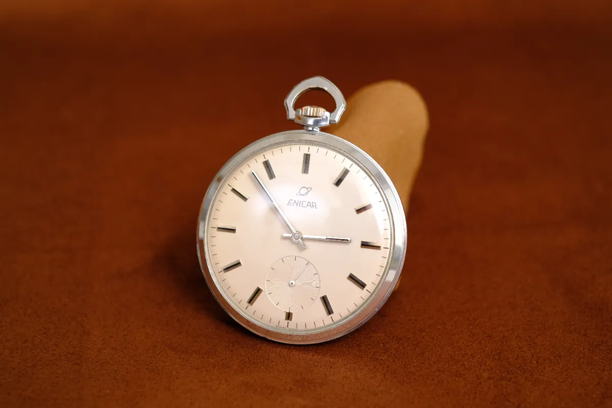 ENICAR 17石 A.R 202 アプライドインデックス 懐中時計【販売中】