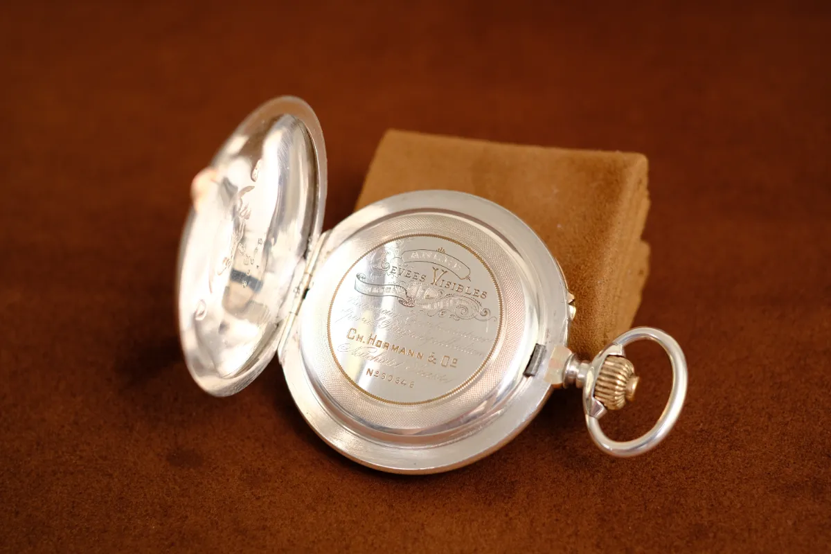 JPS仕上げ お客様依頼の小型のコロン商会 舞鶴印 高級仕様 商館時計