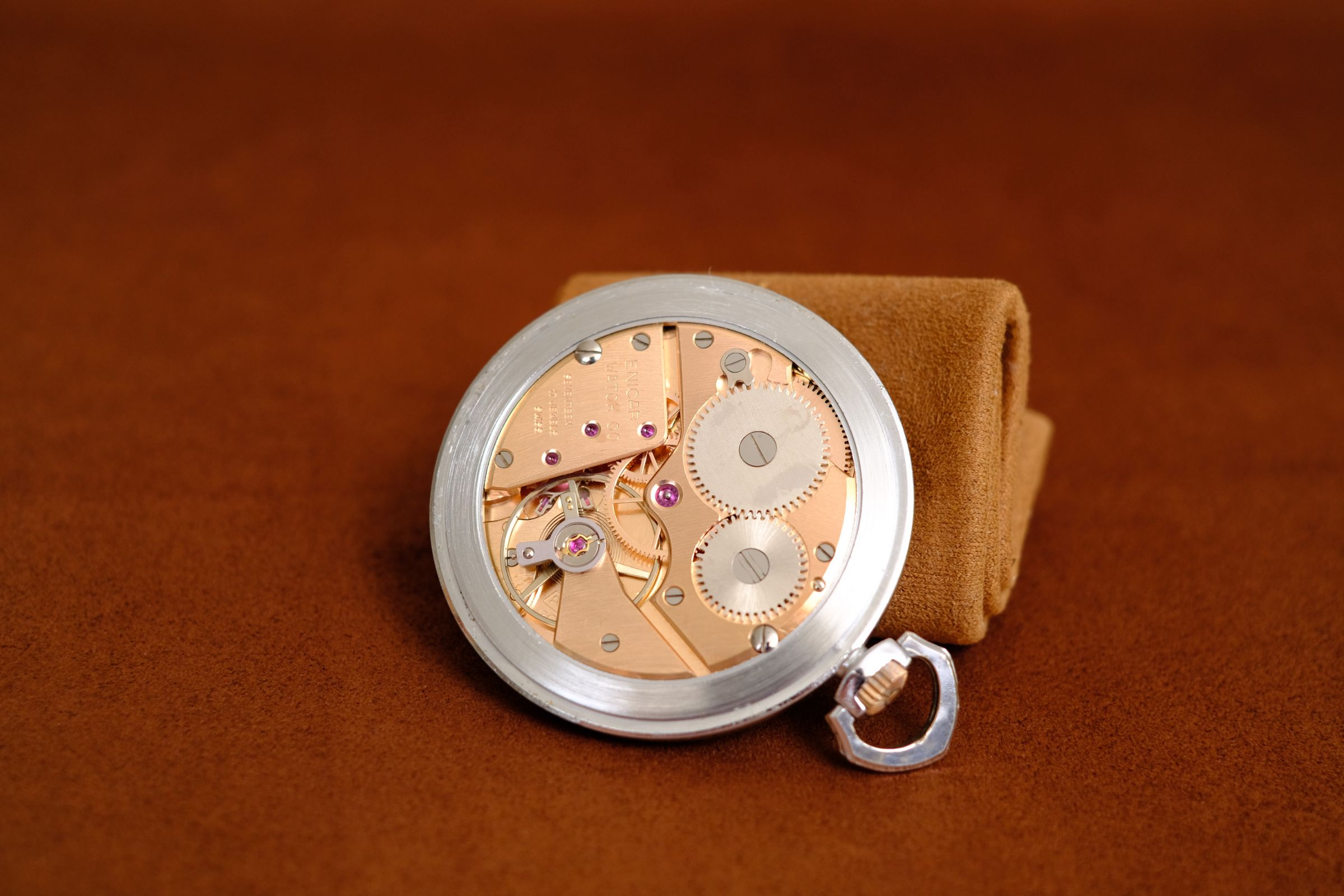 【むこ】希少 エニカ 17石 A.R 202 アプライド 懐中時計 ENICAR 17石 A.R 202 アプライドインデックス 懐中時計【販売中】