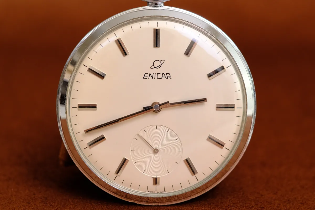 ENICAR 17石 A.R 202 アプライドインデックス 懐中時計【販売中】