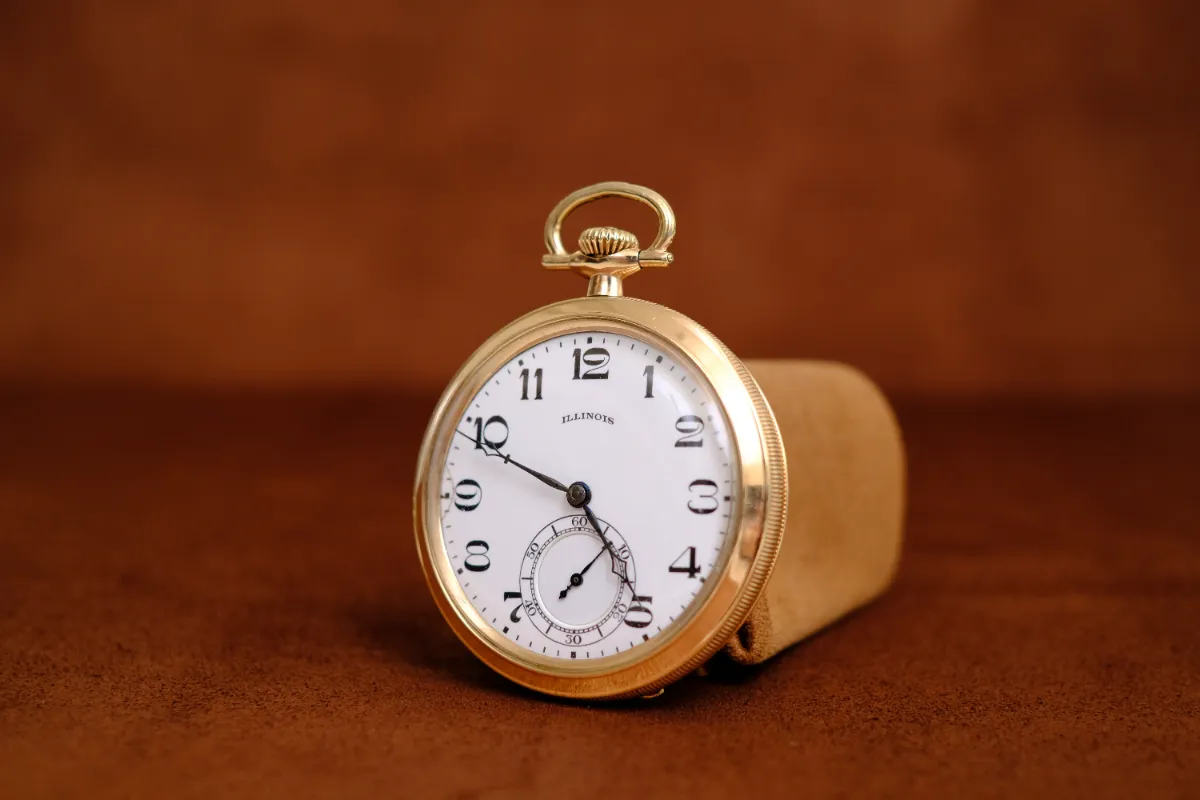 ILLINOIS 金鍍金ツートンカラームーブメント【売約済】