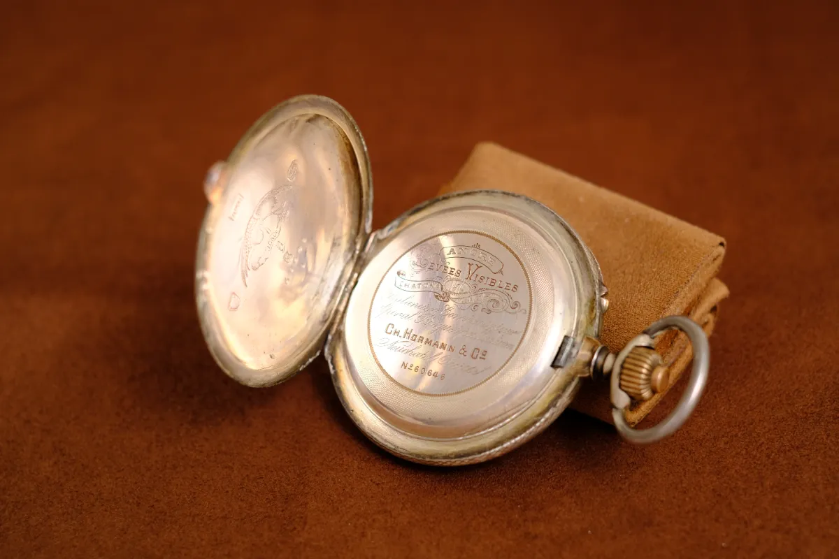 JPS仕上げ お客様依頼の小型のコロン商会 舞鶴印 高級仕様 商館時計