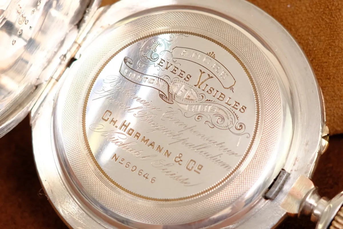 JPS仕上げ お客様依頼の小型のコロン商会 舞鶴印 高級仕様 商館時計