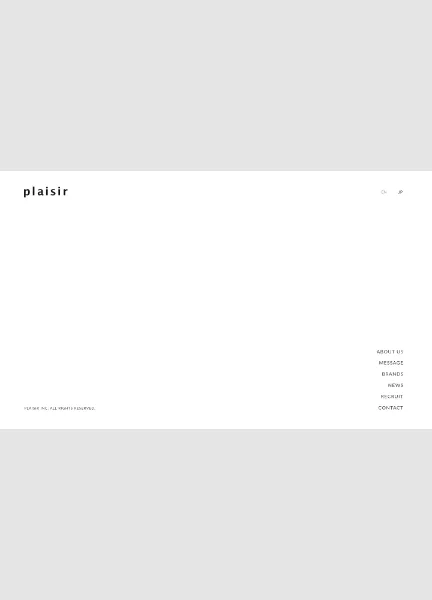スクリーンショット：株式会社プレジィール