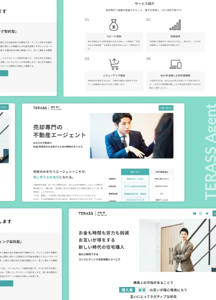 スクリーンショット:TERASS Agent