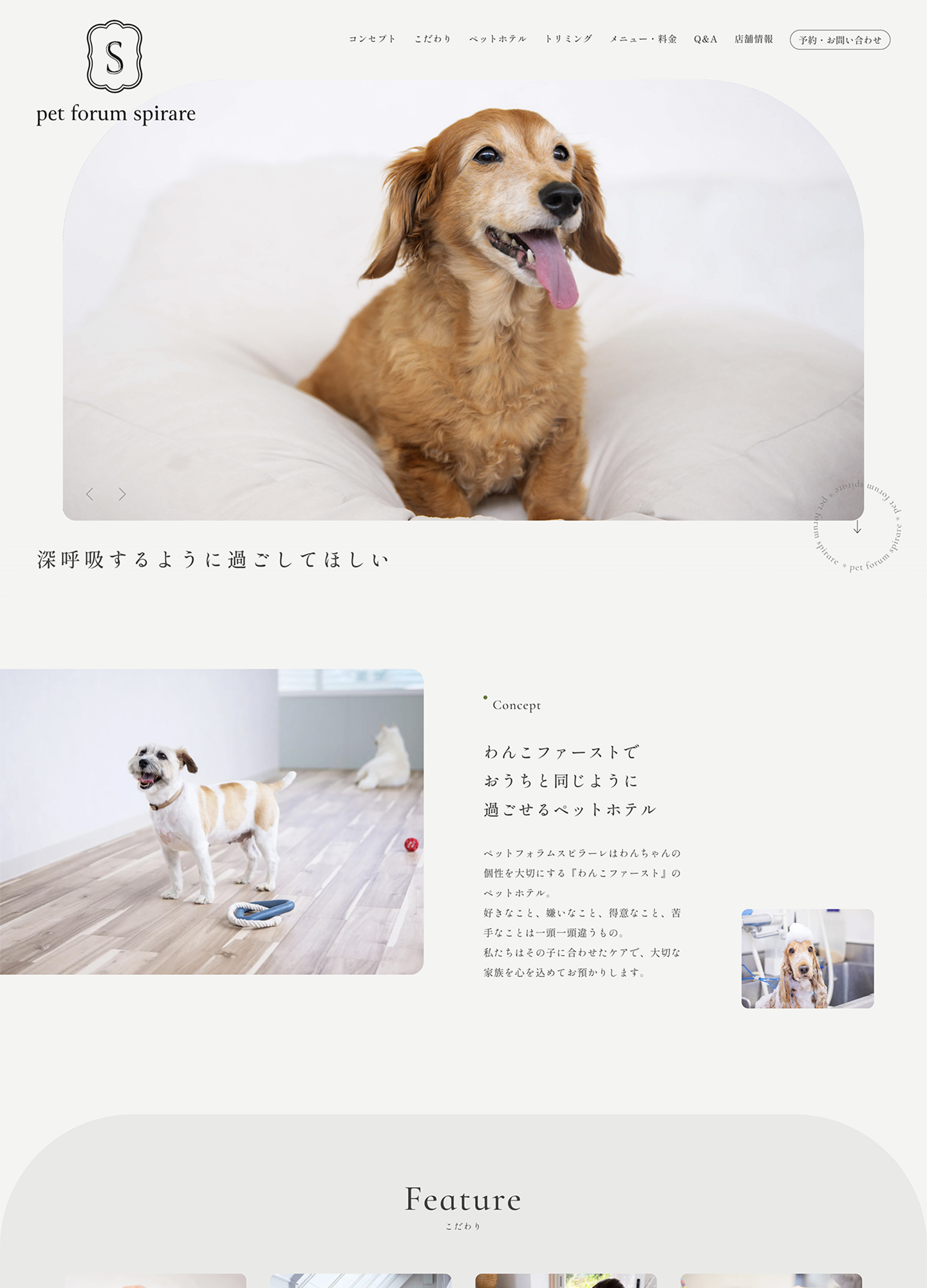 スクリーンショット:pet forum spirare