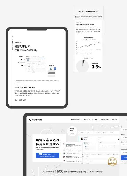 スクリーンショット：HERP