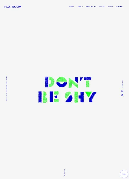 スクリーンショット:FLATROOM