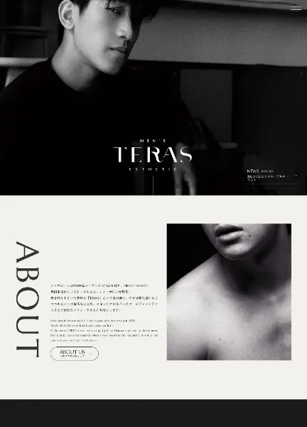 スクリーンショット：MEN’S TERAS メンズテラス