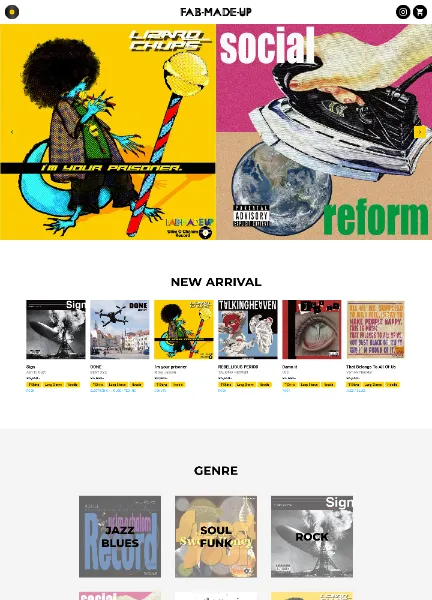 スクリーンショット：FAB-MADE-UP