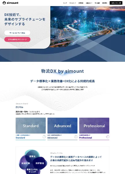 スクリーンショット：株式会社シマント