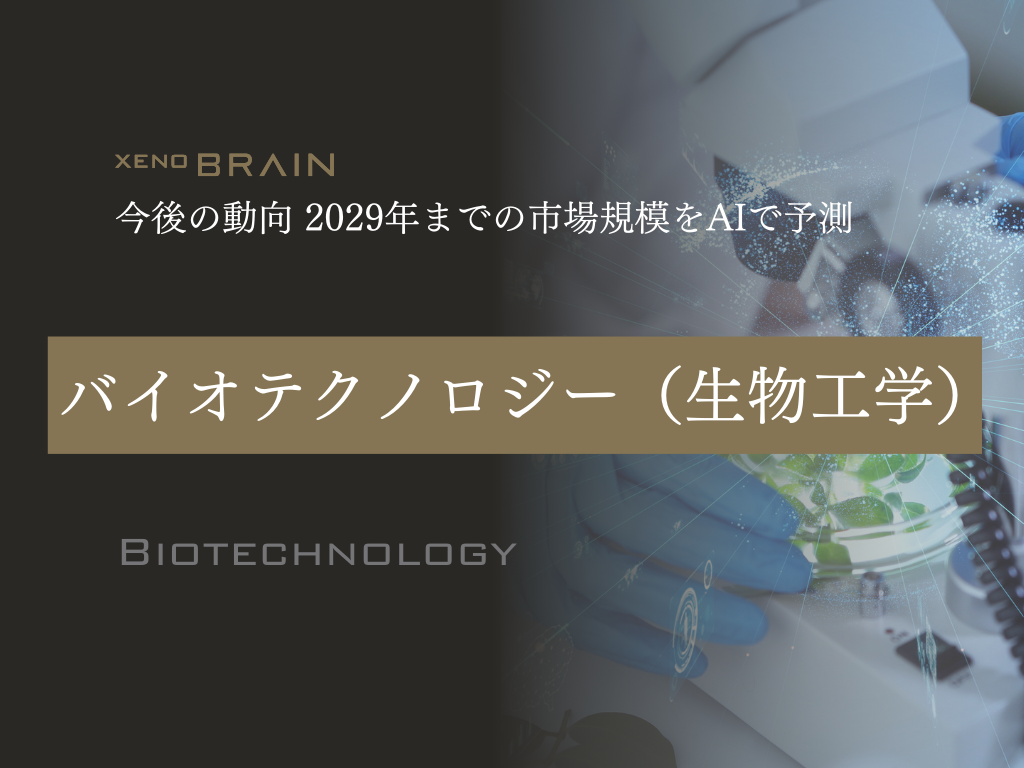 バイオテクノロジー(生物工学)の今後の動向 2029年までの市場 バイオテクノロジー(生物工学)の今後の動向 2029年までの市場
