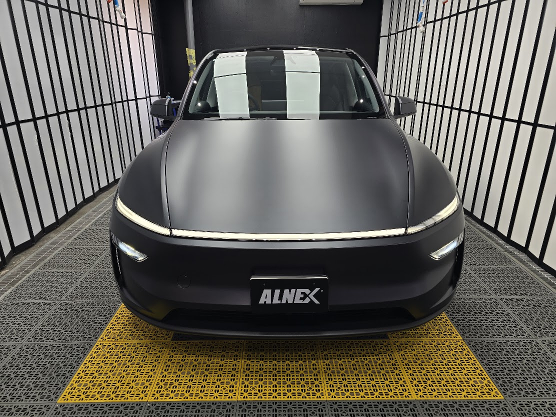 PPF施工実績】テスラ モデルY（グレー）× マットプロテクション