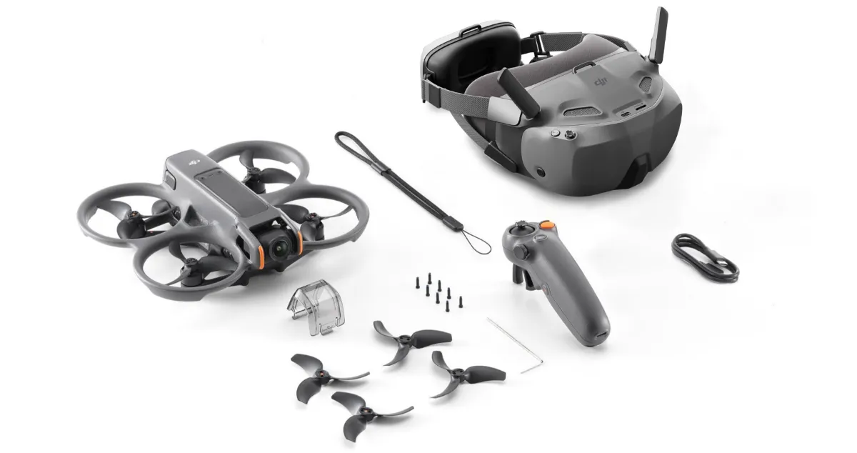 DJI Avata 2 Fly Smart コンボ」新登場 ― Goggles N3が同梱で没入感が