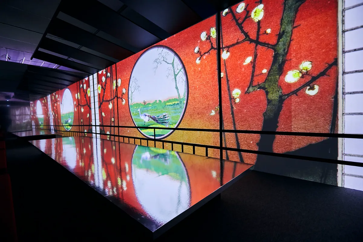 Ukiyoe Immersive Art Exhibition NAGOYA ┃WORKS┃HITOHATA,INC.