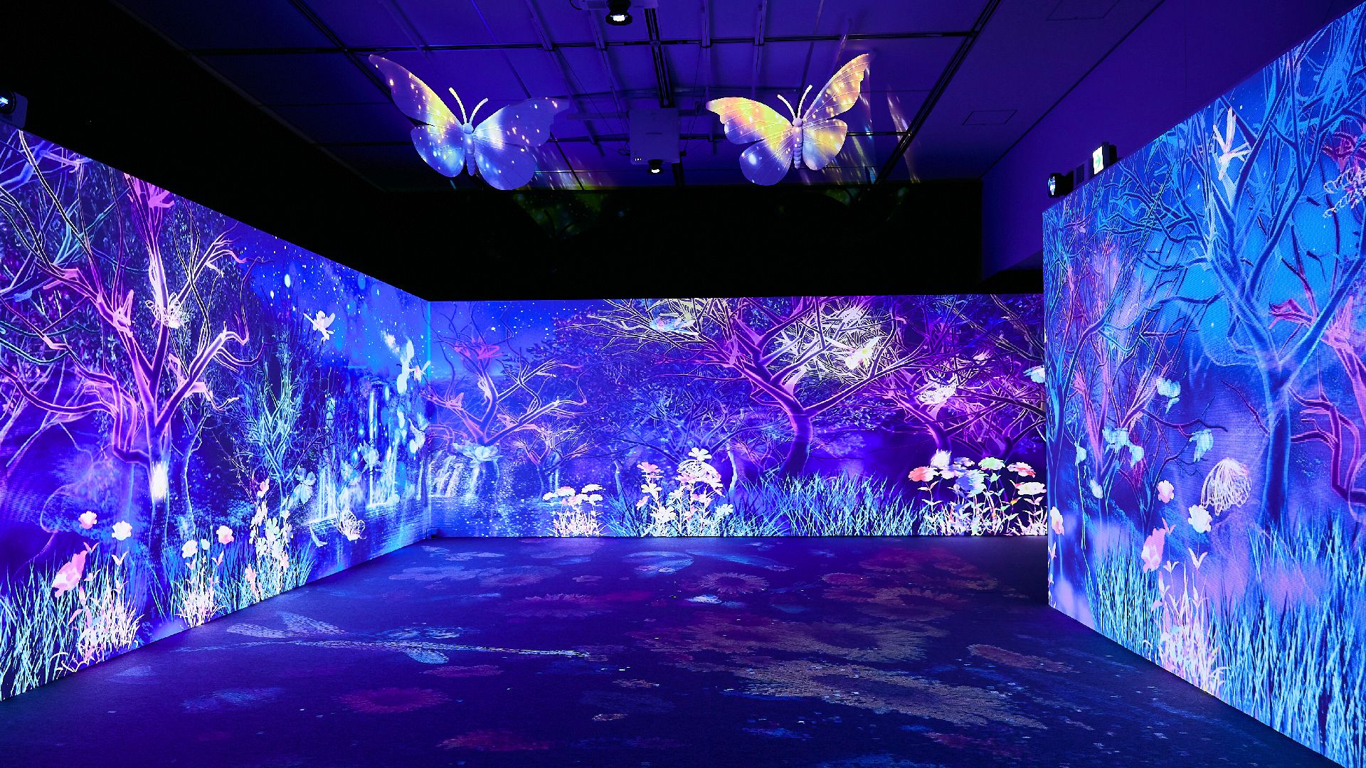 Digital art forest in nagoya event hitohata inc 