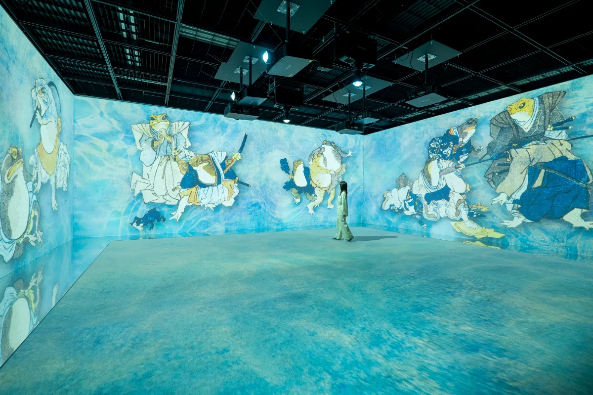 KUNIYOSHI IMMERSIVE ART in 歌川国芳展┃WORKS┃HITOHATA Inc.