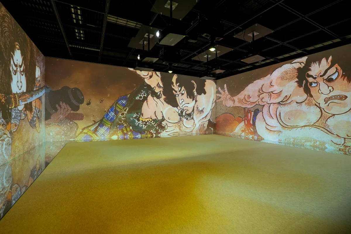 KUNIYOSHI IMMERSIVE ART in 歌川国芳展┃WORKS┃HITOHATA Inc.