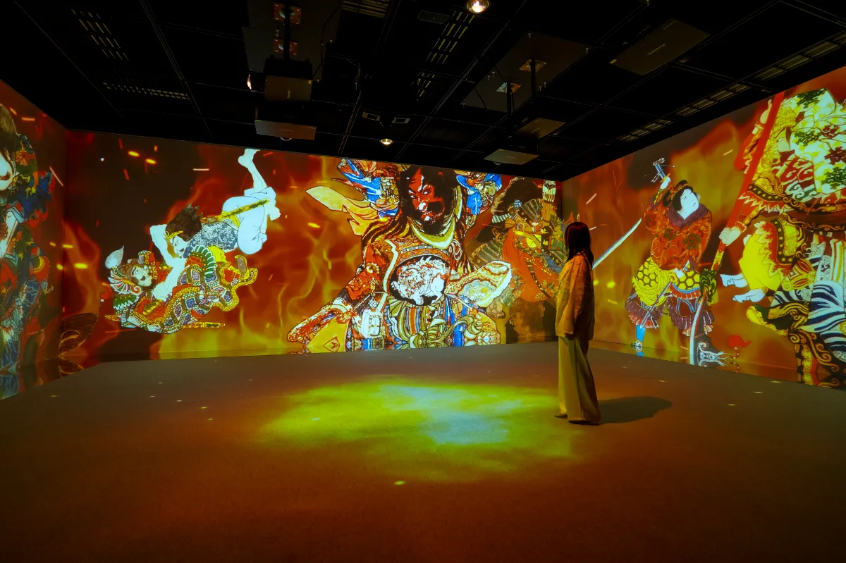 KUNIYOSHI IMMERSIVE ART in 歌川国芳展┃WORKS┃HITOHATA Inc.