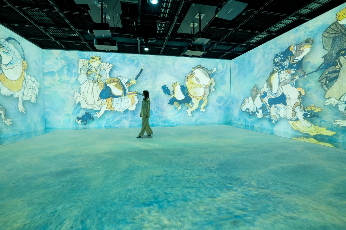 KUNIYOSHI IMMERSIVE ART in 歌川国芳展┃WORKS┃HITOHATA Inc.