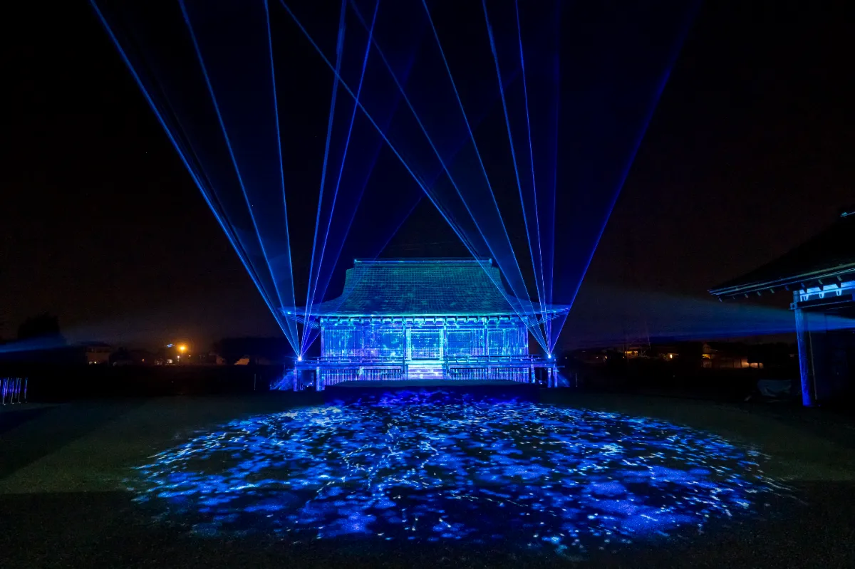 国史跡斎宮跡 平安絵巻 プロジェクションマッピング 2023┃WORKS