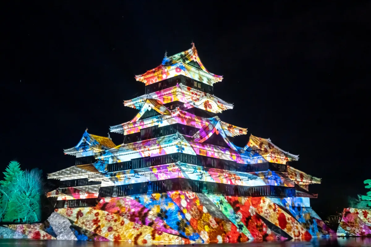 国宝 松本城天守 プロジェクションマッピング 2024-2025┃EVENT