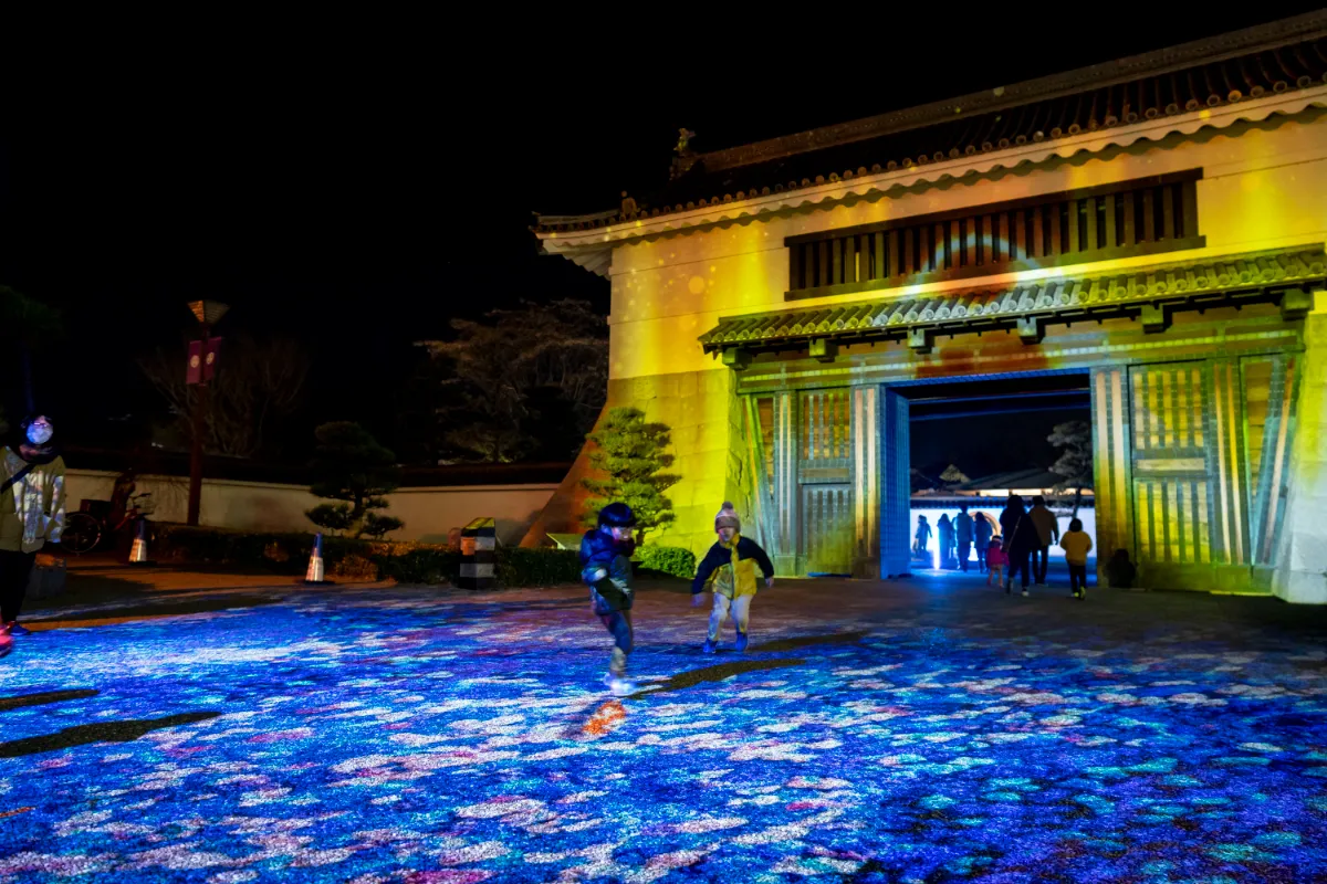 岡崎城天守閣 プロジェクションマッピング 2023┃WORKS