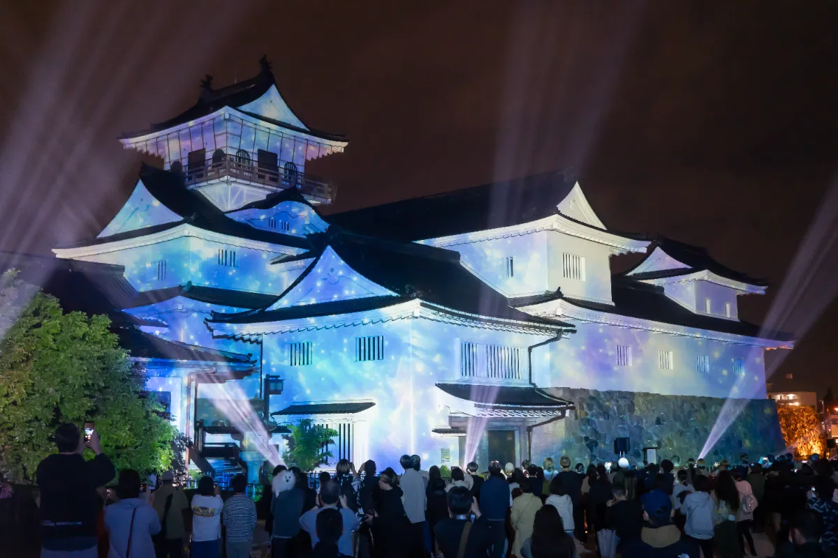 エシックスライツ2025 富山城 プロジェクションマッピング┃WORKS