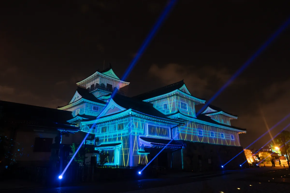 エシックスライツ2025 富山城 プロジェクションマッピング┃WORKS