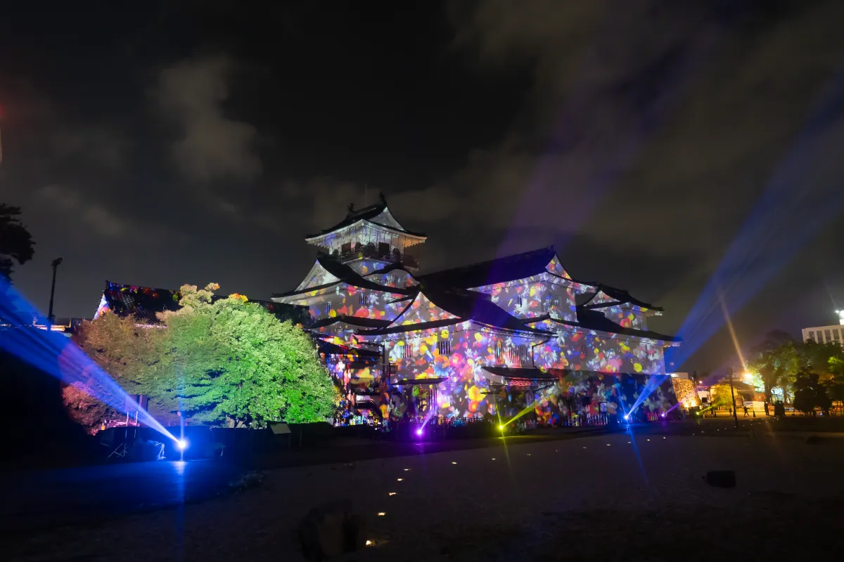 エシックスライツ2025 富山城 プロジェクションマッピング┃WORKS