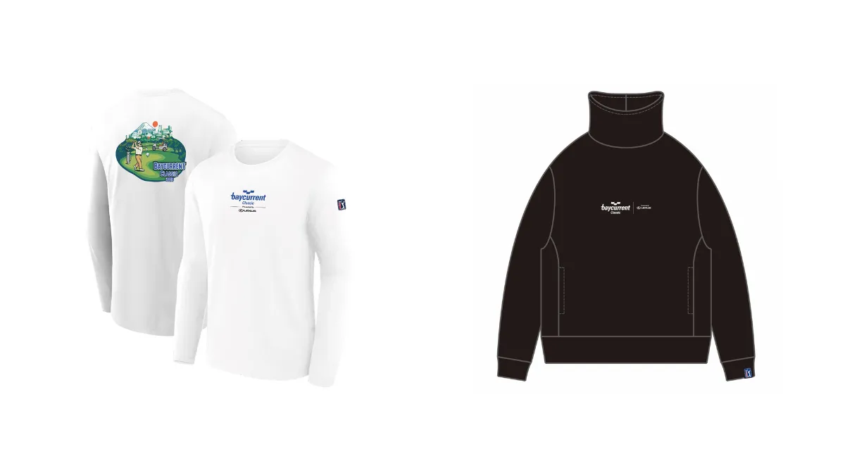 ベイカレントクラシック オフィシャルロゴフーディー 2XLネイビー＋会場配布物 ベイカレントクラシック オフィシャルロゴフーディー 2XLネイ