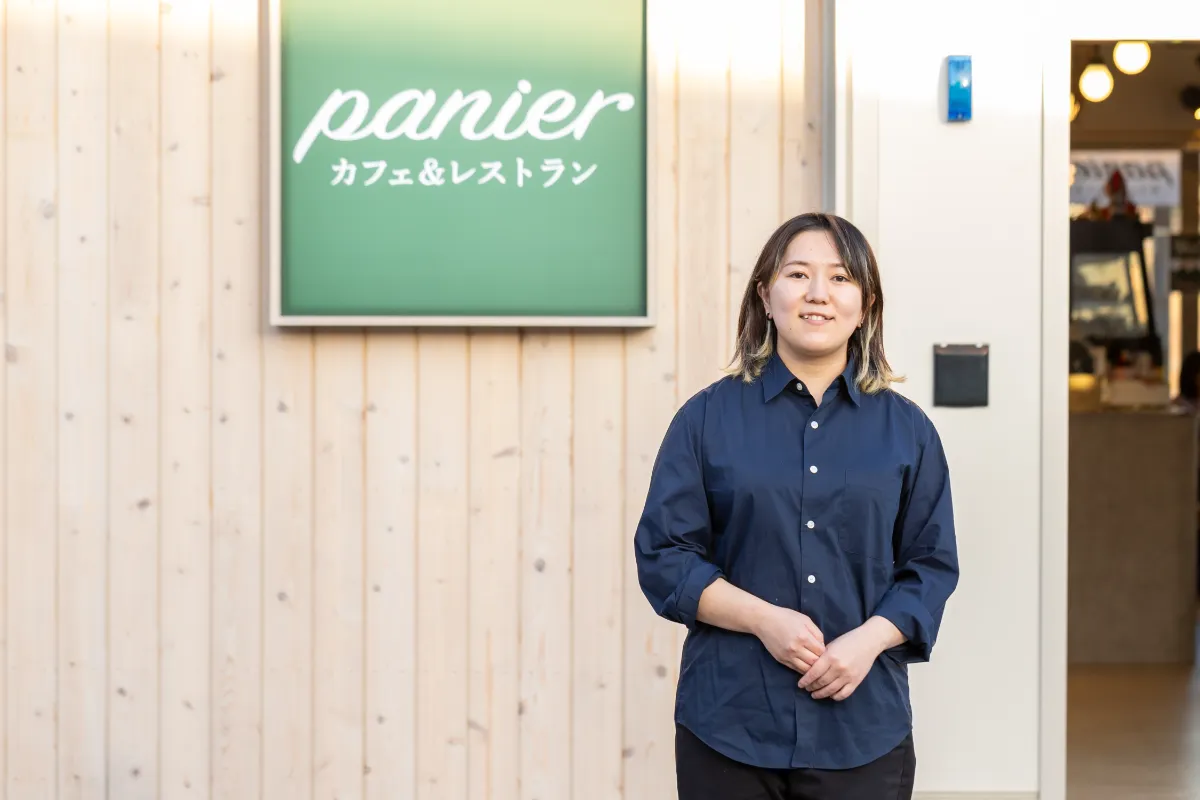 センター池辺さん専用 移住をきっかけにレストランの店長に 食を通して大熊の魅力を伝える