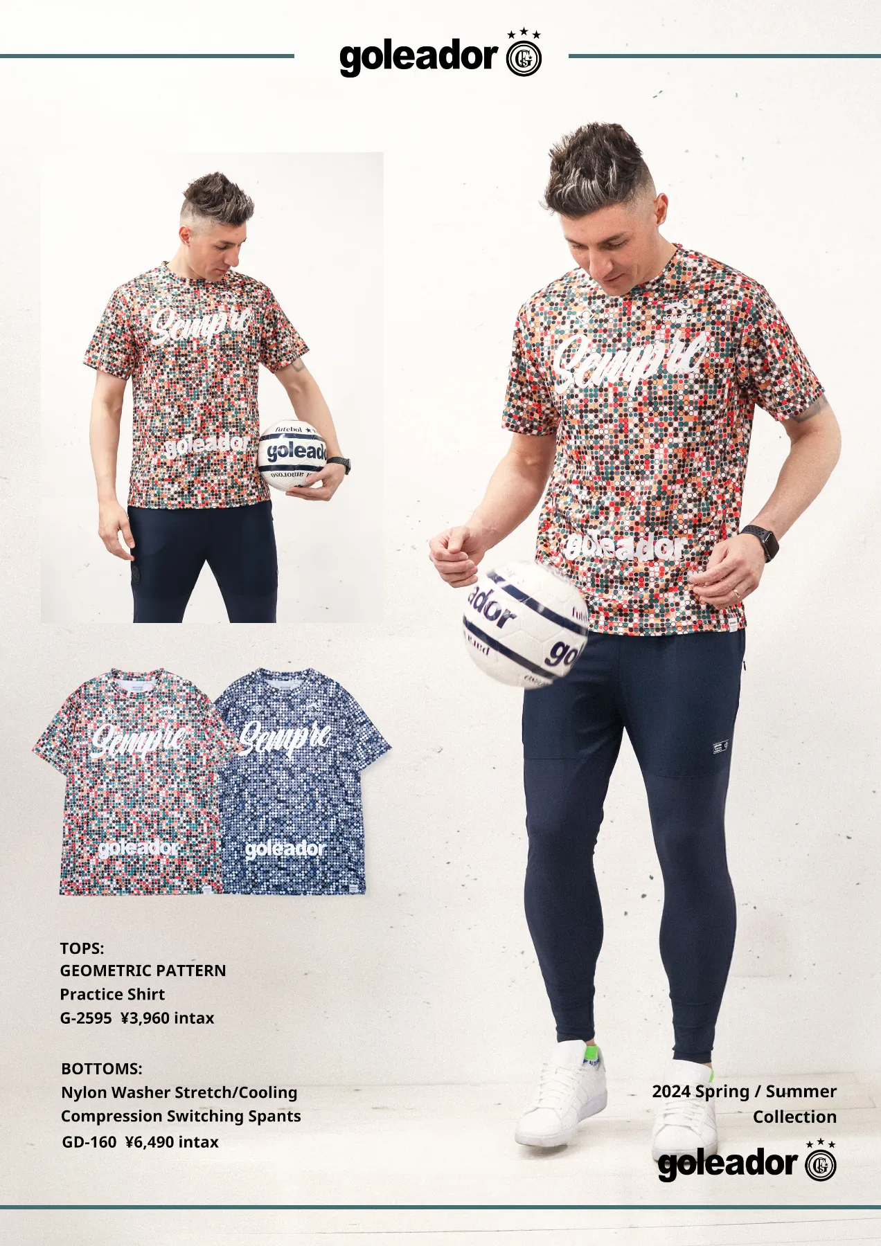 2024 Spring & Summer vol.007｜goleador（ゴレアドール