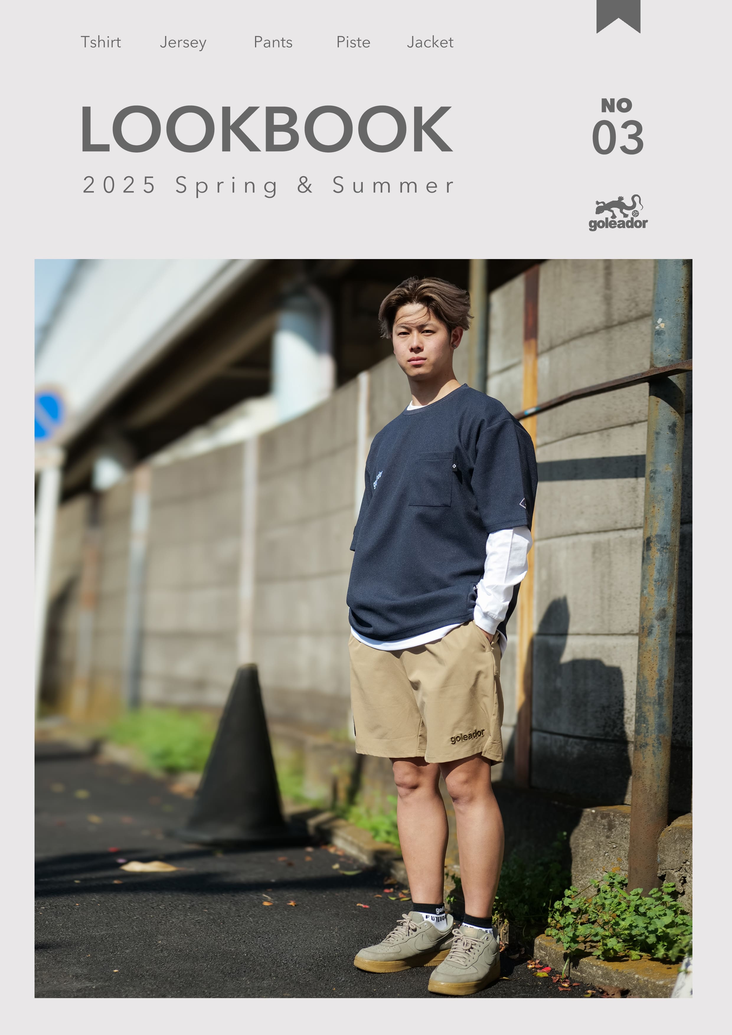 2025 Spring & Summer vol.004｜goleador（ゴレアドール