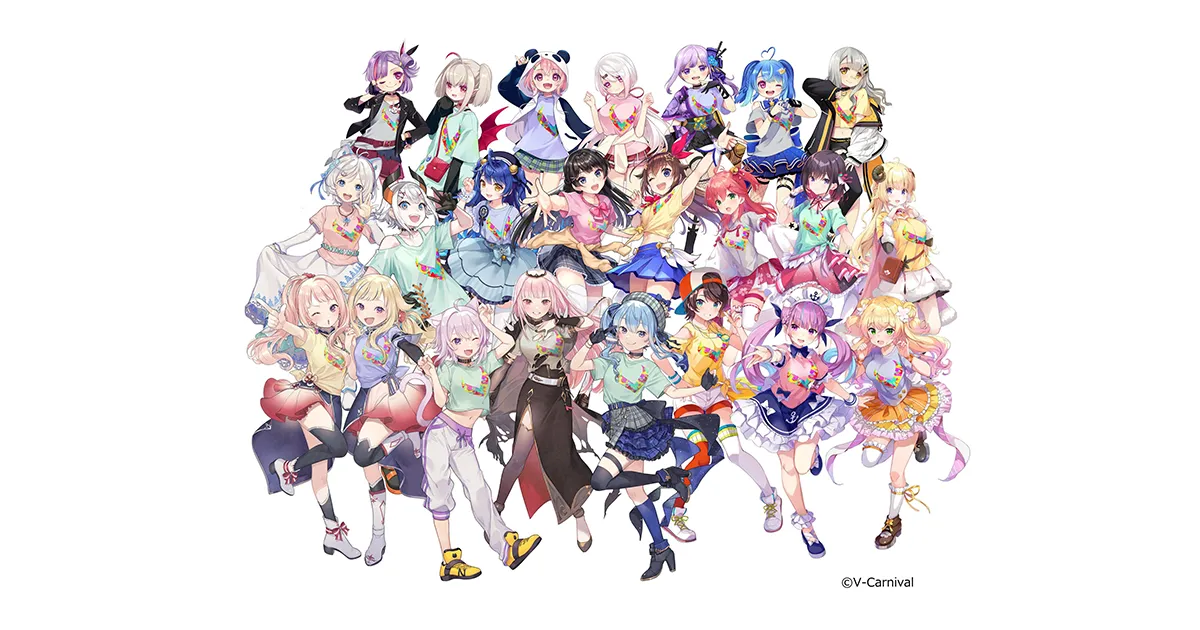 バーチャルネットアイドルコレクション 擬人化キャラクターコレクション 2箱セット 新時代のVTuberライブ『V-Carnival VOL.2』モーションキャプチャ部分を