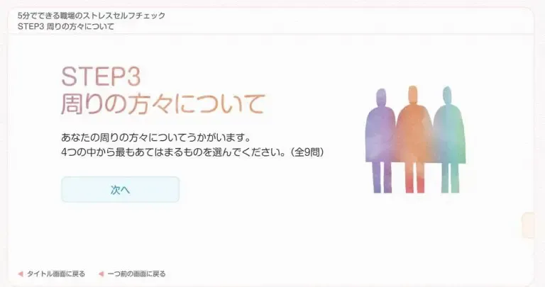 5分でできる職場のストレスセルフチェック