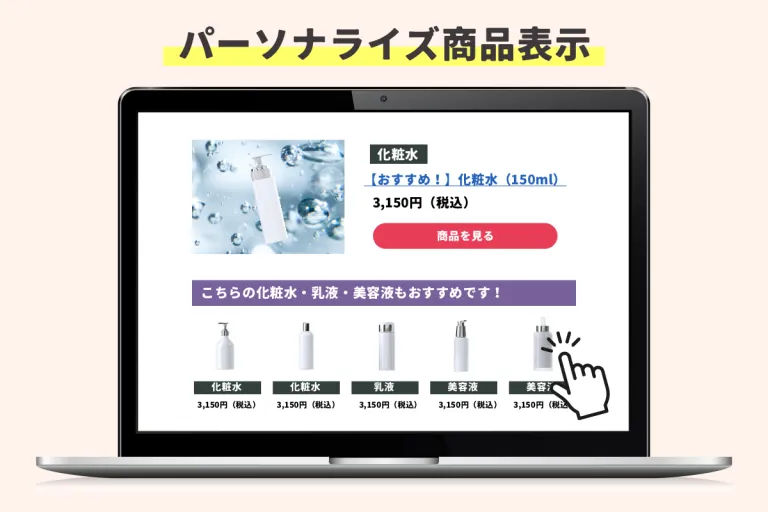 パーソナライズ商品表示