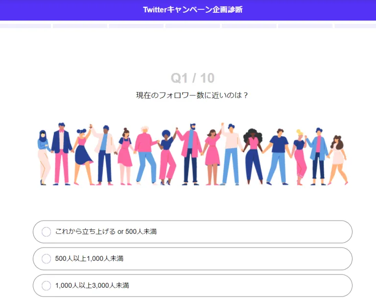 SNSキャンペーン企画診断