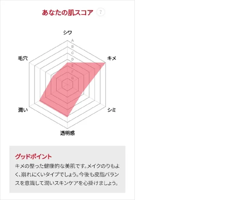 ASTALIFT 肌チェック