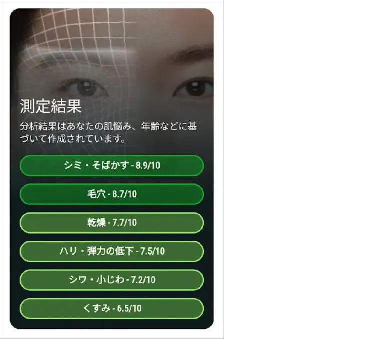 キールズ セルフィー肌診断