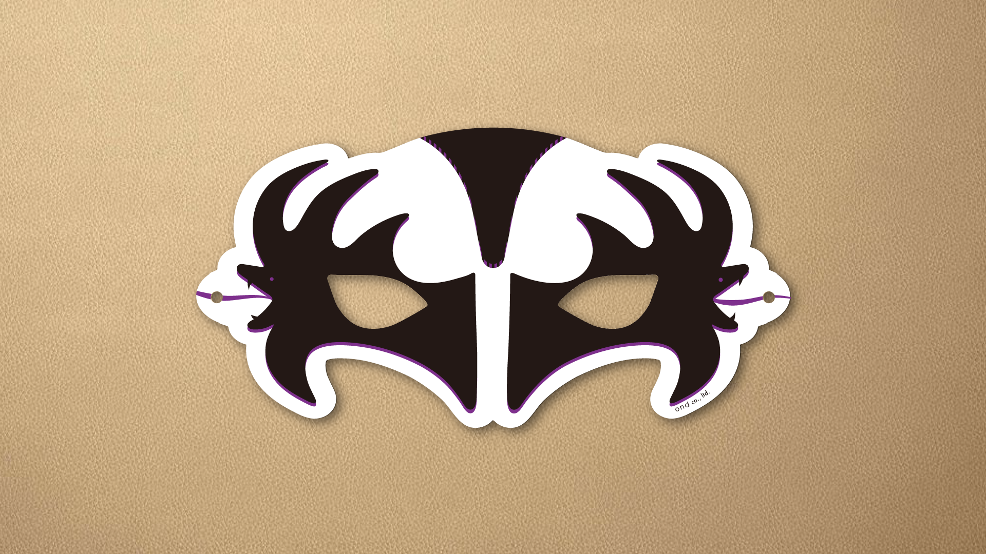 株式会社オンド2025年 年賀状オモテのデザイン