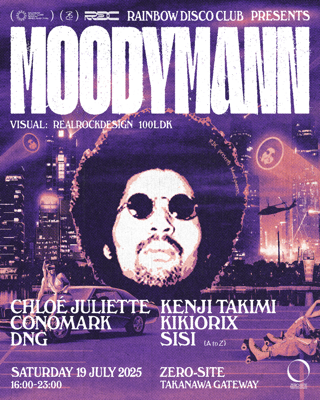 Rainbow Disco Club presents Moodymann | EVENTS | ZERO-SITE