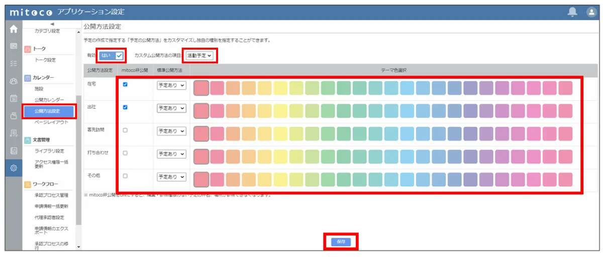 sendico様　確認用 mitocoカレンダーで出来る！非公開の予定を作成する方法 | 活用例