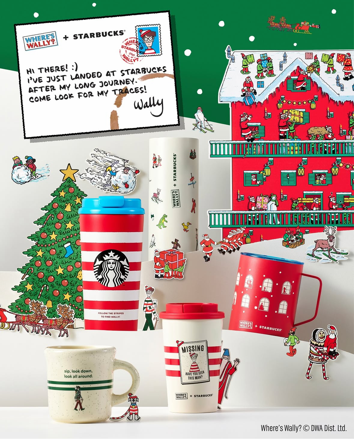 スターバックス韓国×「ウォーリーをさがせ！」限定コラボMD登場｜10月