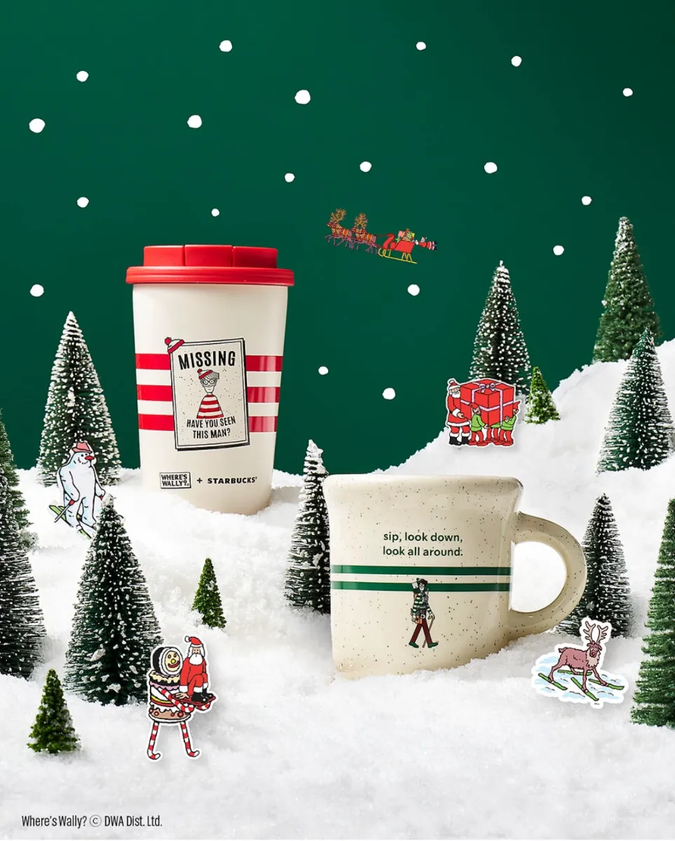 スターバックス韓国×「ウォーリーをさがせ！」限定コラボMD登場｜10月