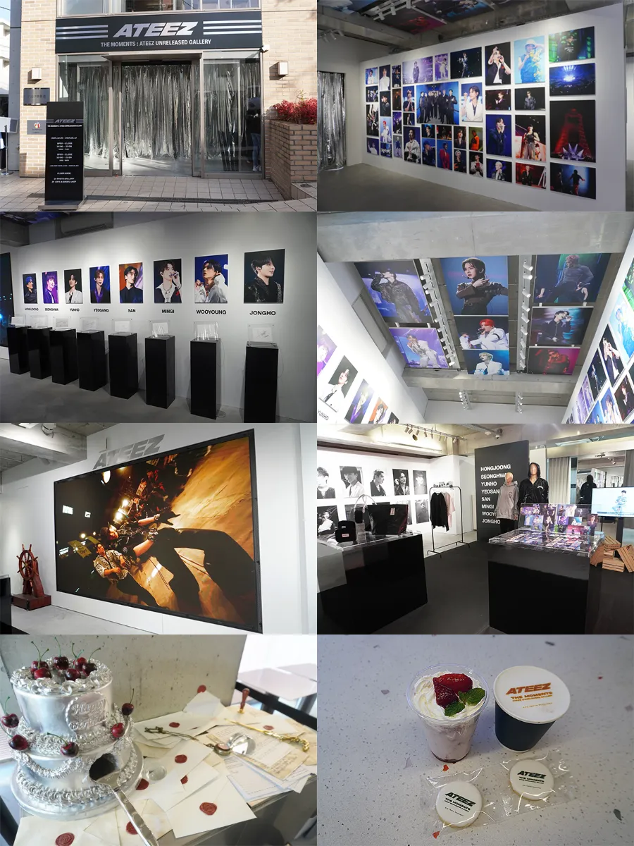 ATEEZ 東京 展示会 コンセプトフォトセット コンプ ATEEZ exhibition