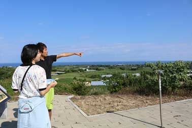 与論島の島内散策